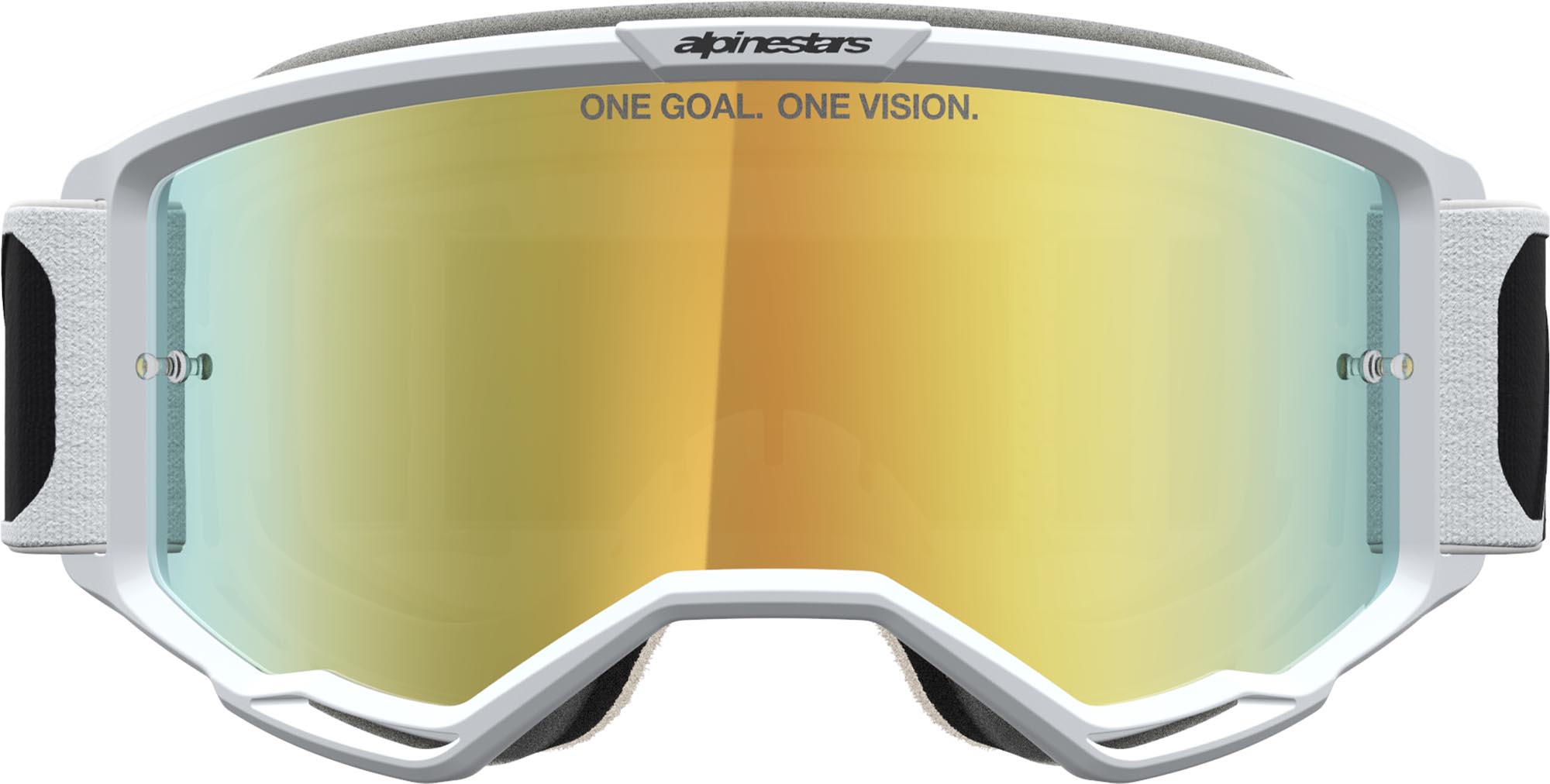 Alpinestars Vision 5 Rora Mirror Lunettes de motocross Noir/Blanc Figure 4