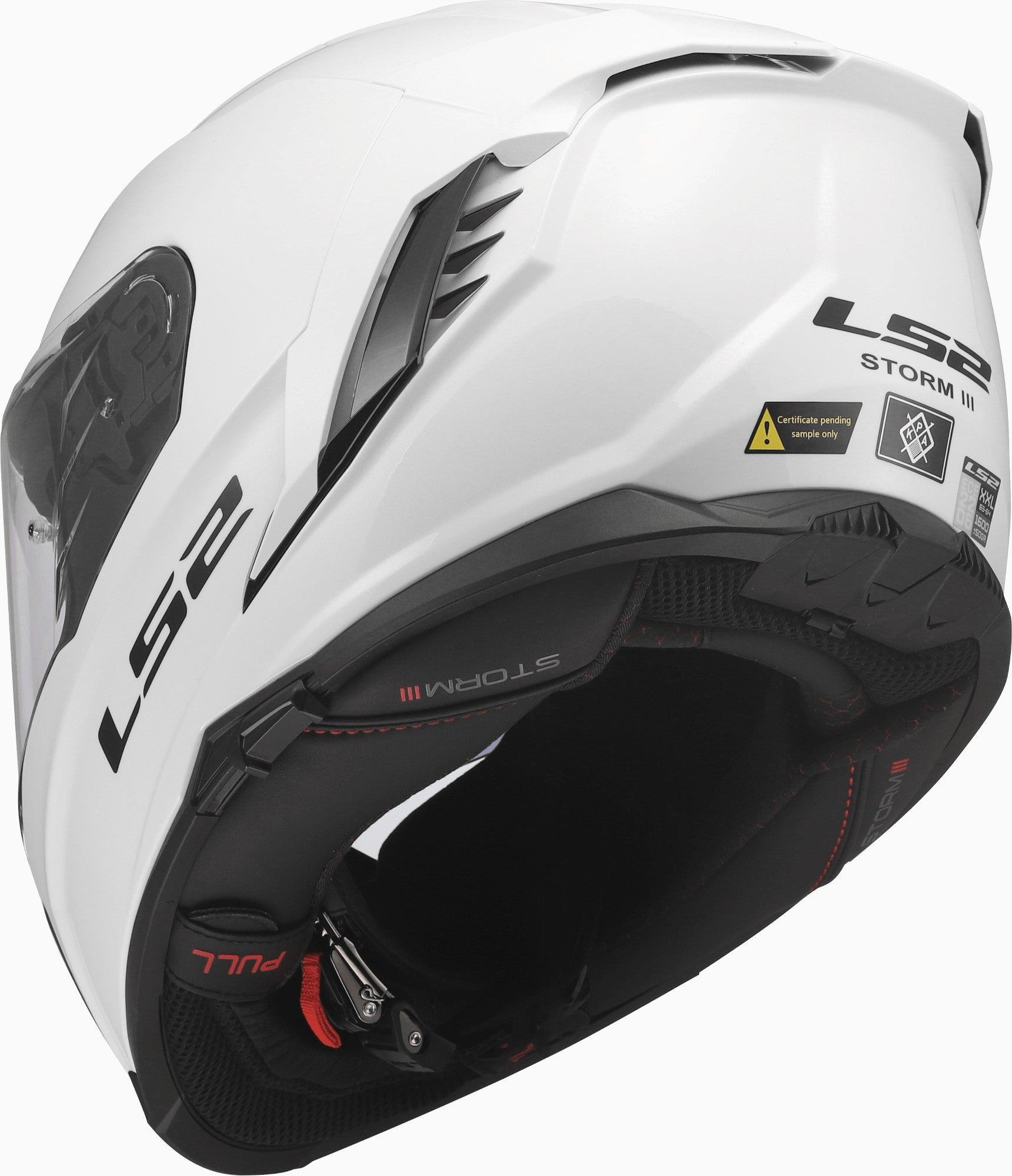 LS2 FF818 Storm III Helm weiß XXXL (65/66) Abbildung 13