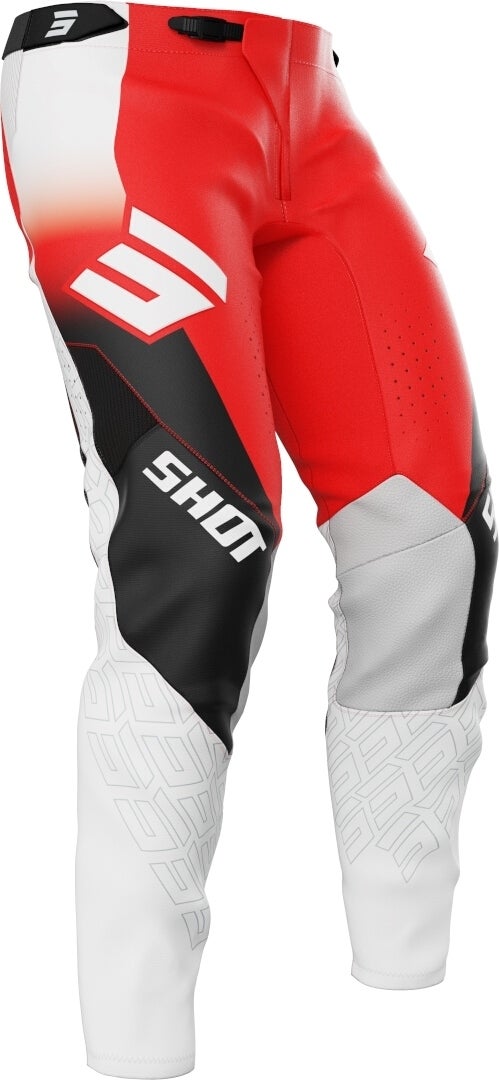 Shot Aerolite Ultra Motorcross Broek rood/wit 32 Figuur 2