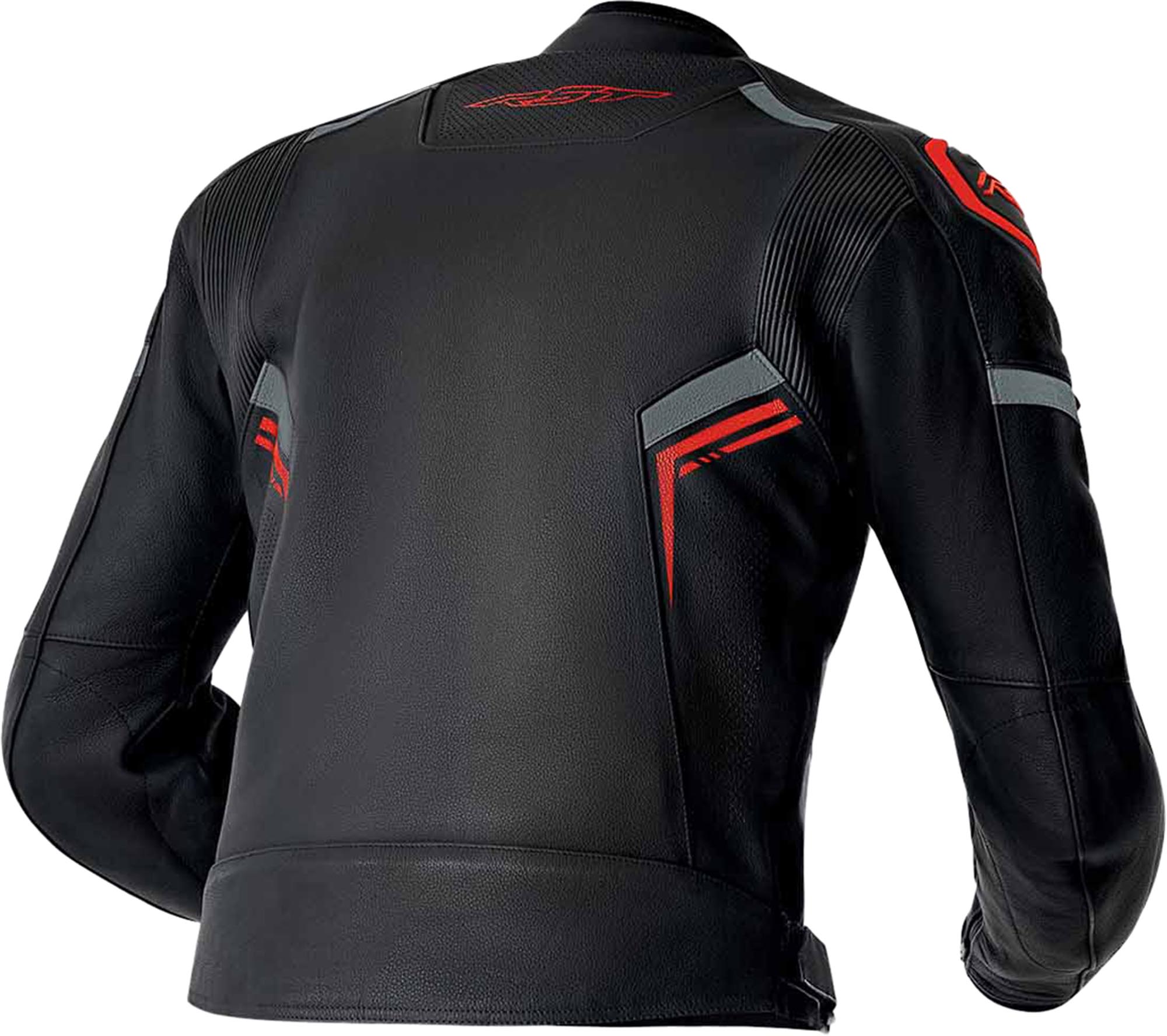 RST S1 D3O Veste en cuir de moto perforée noir/rouge 56 Figure 2