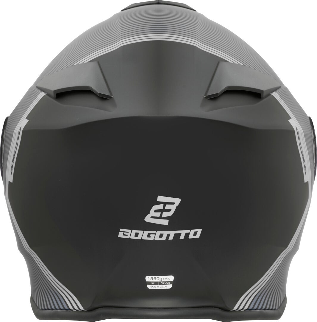 Bogotto H271 Wayke Casco nero opaco/grigio 2XL Figura 6