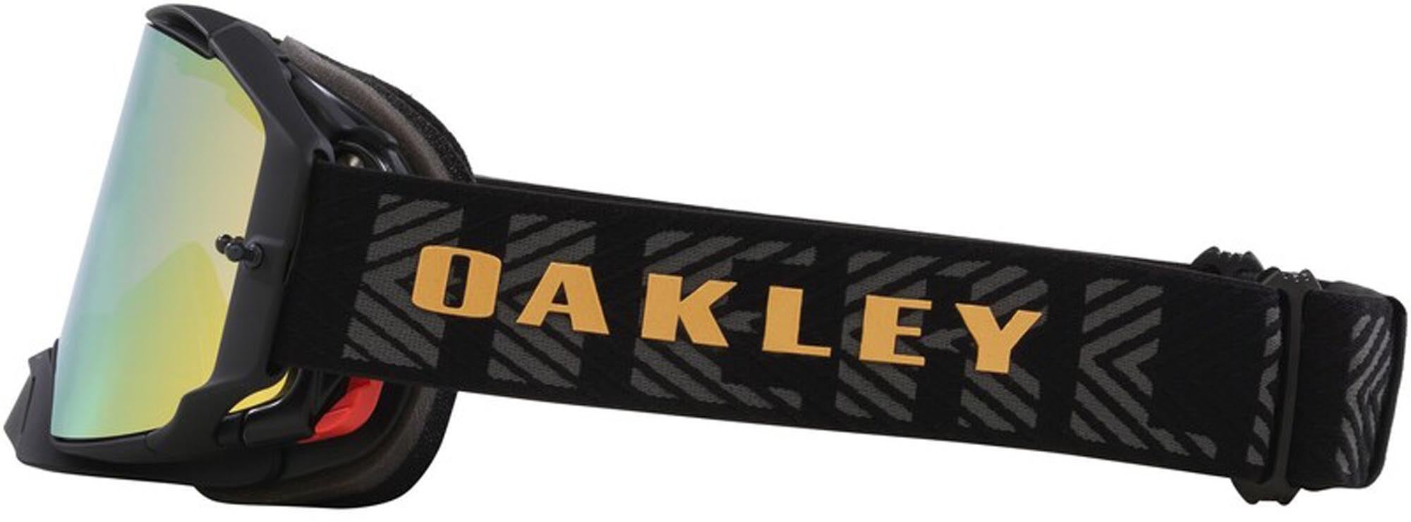 Oakley Airbrake Herlings Signature 24K Gouden Iridium Motocrossbril Figuur 2