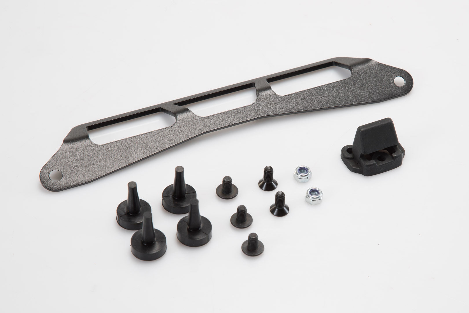SW-Motech Adapter kit for ADVENTURE-RACK - Black. For Givi/Kappa Monolock. Figure 1 SW-Motech Adapter kit for ADVENTURE-RACK - Black. For Givi/Kappa Monolock. Figure 1