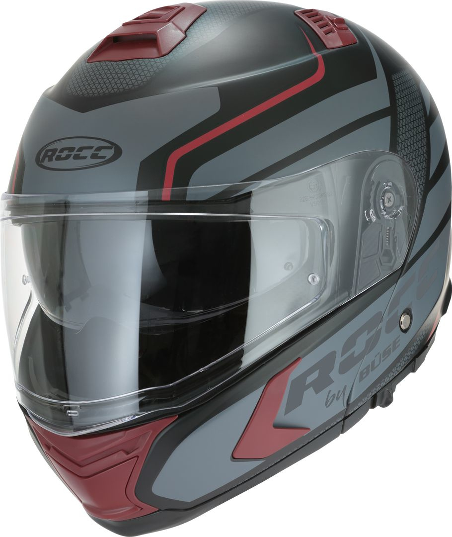 Rocc 981 Helmet black matt/red S (55/56) Figure 1