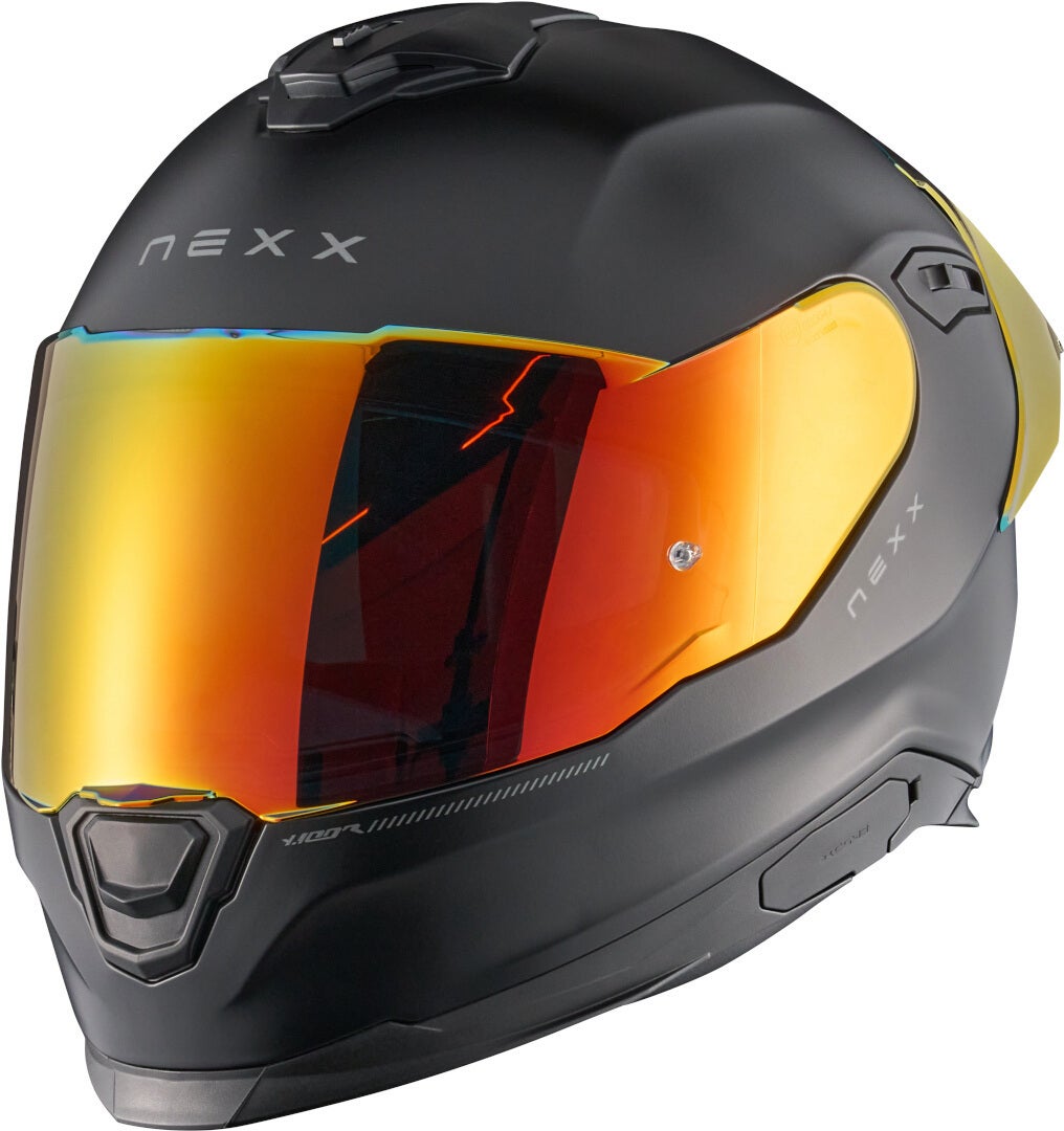 Nexx Y.100R Subsonic Casco nero opaco/rosso XL (61/62) Figura 1