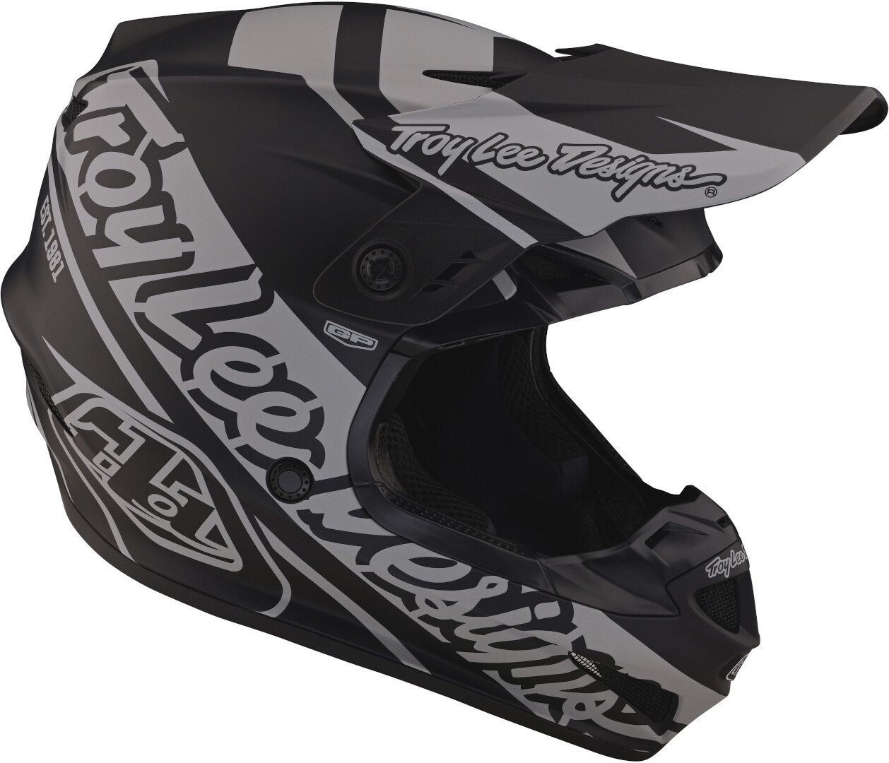 Troy Lee Designs GP Slice Cască de motocross Negru/gri L (58/59) Figura 2