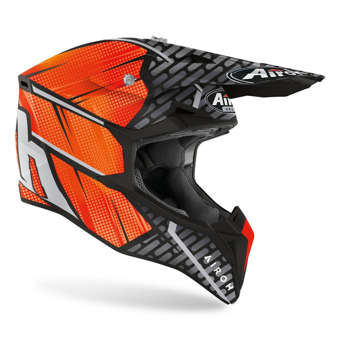 Airoh Wraap Idol Motocross Helm orange matt L (59/60) Abbildung 2