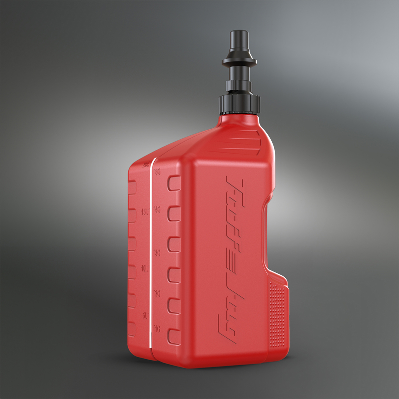 TUFFJUG TUFF JUG 5G/20L Jarro de Tuff Vermelho com Tampa Ripper Preta G3 Figura 3