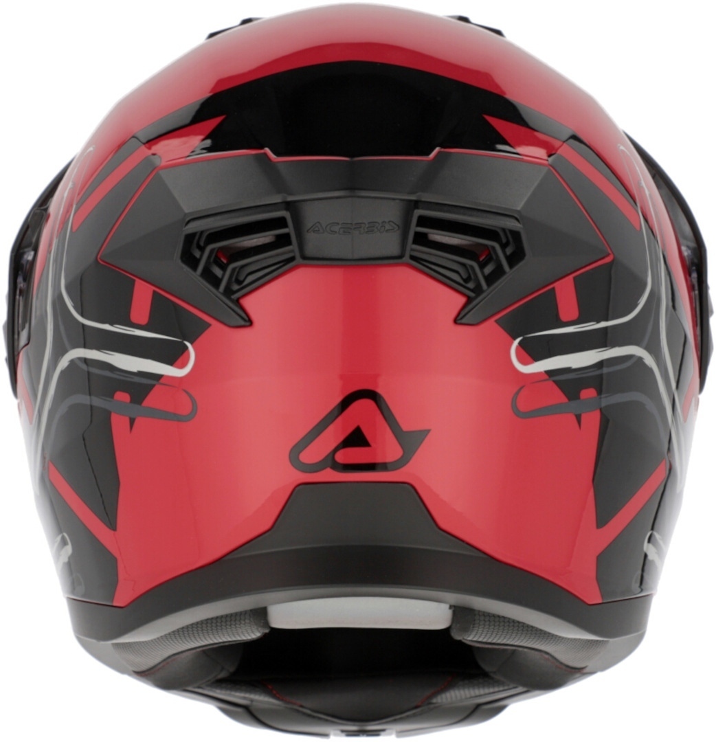 Acerbis Rider Graphic Cască Roșu/Negru XS (53/54) Figura 8