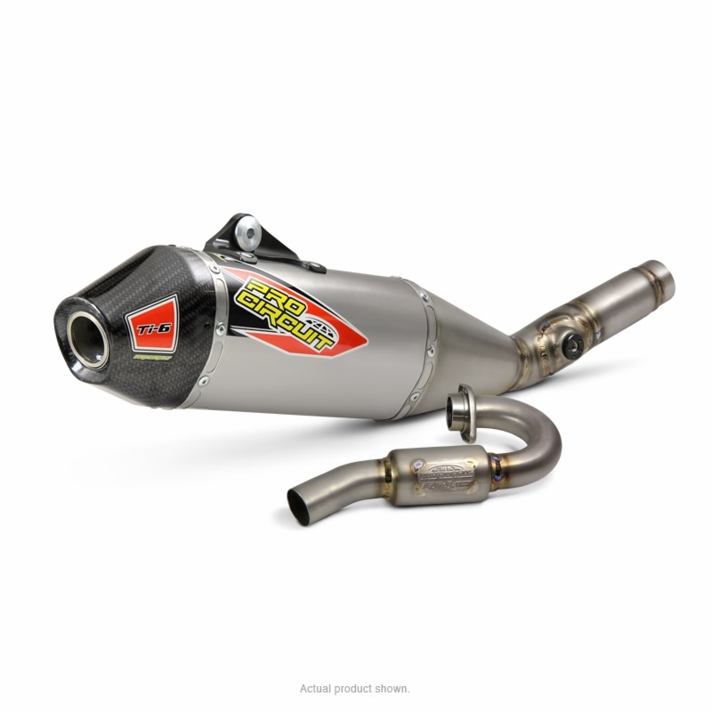 PRO CIRCUIT Sistem complet de evacuare TI-6 - Kawasaki KX250 Figura 1
