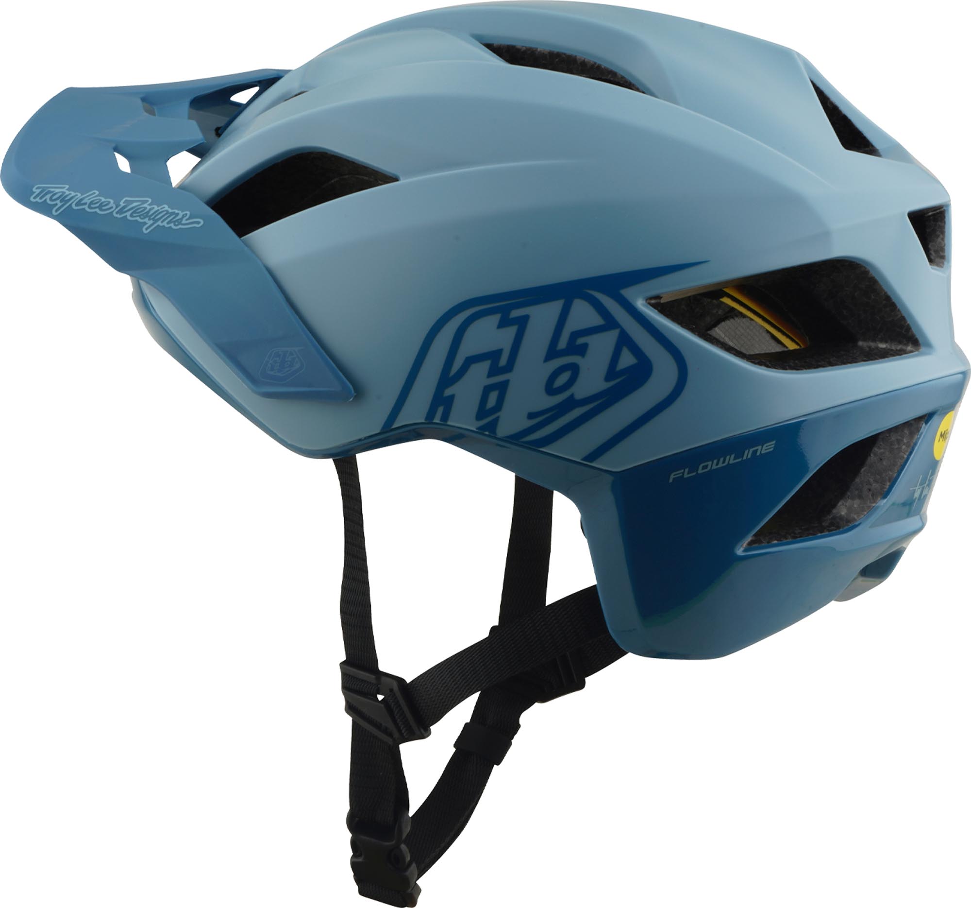 Troy Lee Designs Mips Flowline Point Cască de bicicletă Albastru mat XL-XXL (60/63) Figura 6