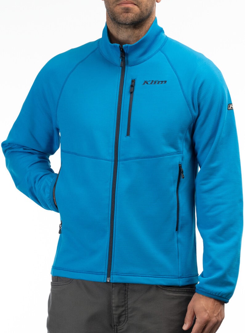 Klim Highline Giacca in pile blu L Figura 6