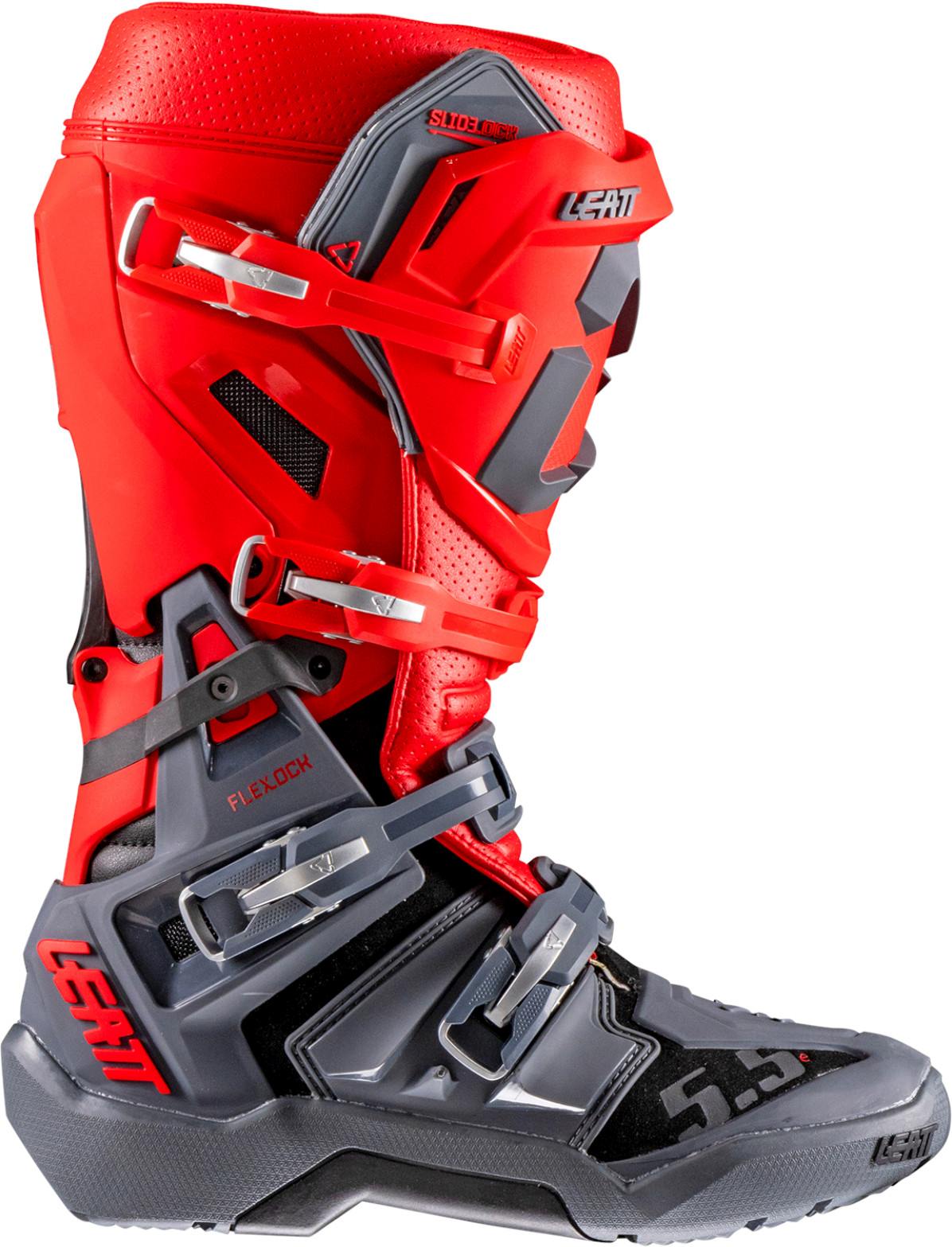 Leatt Moto 5.5 Flexlock Enduro Motocross Stiefel rot 47 Abbildung 2