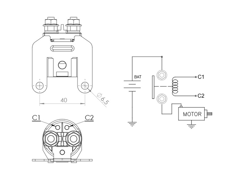 TECNIUM av DZE Starter Relay Figur 3