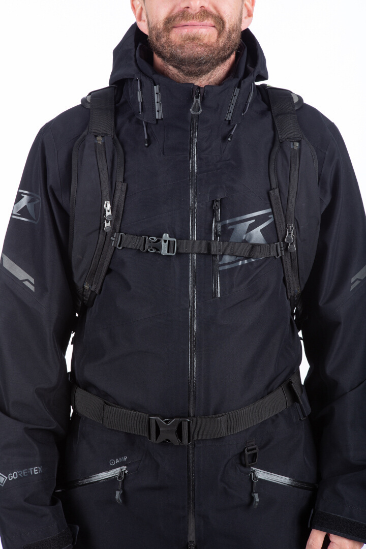 Klim Krew 16 2023 Rucsacul cu snowmobile Negru/roz Figura 2