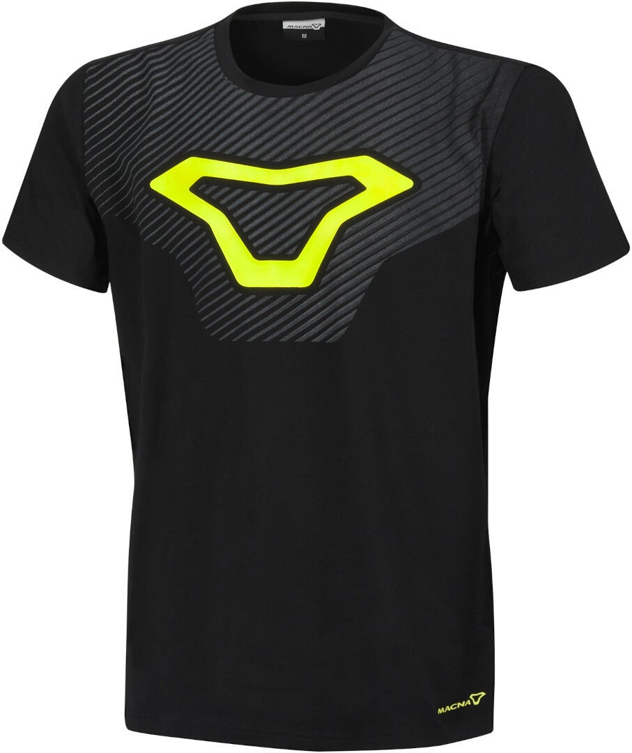 Macna Logo T-shirt sort/gul XL Figur 1