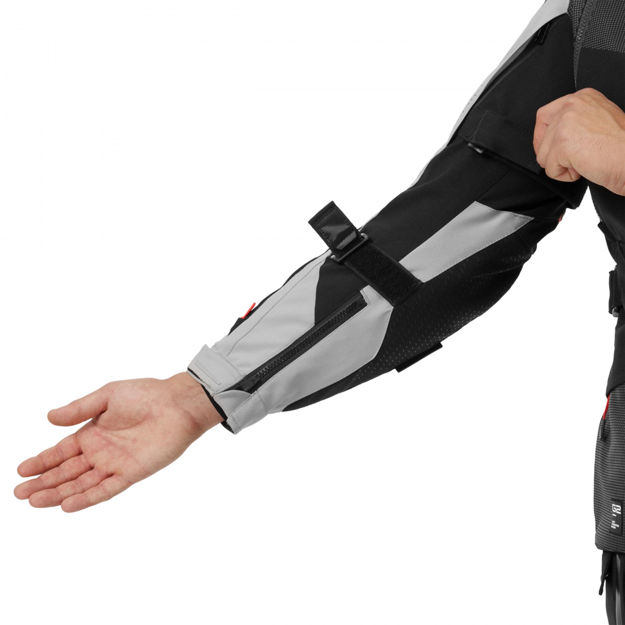 SHIMA Hero 3.0 Motorrad Textiljacke grau/rot S Abbildung 22