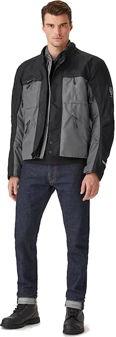 Belstaff Highway Veste textile moto Gris/Noir XL Figure 5