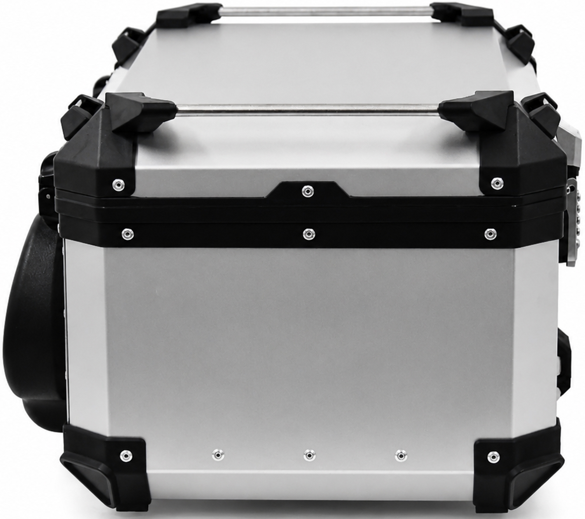 FC-Moto Terreno X PRO Keyless Alu Topcase with adjustable backrest Silver 65 Ltr. Figure 6