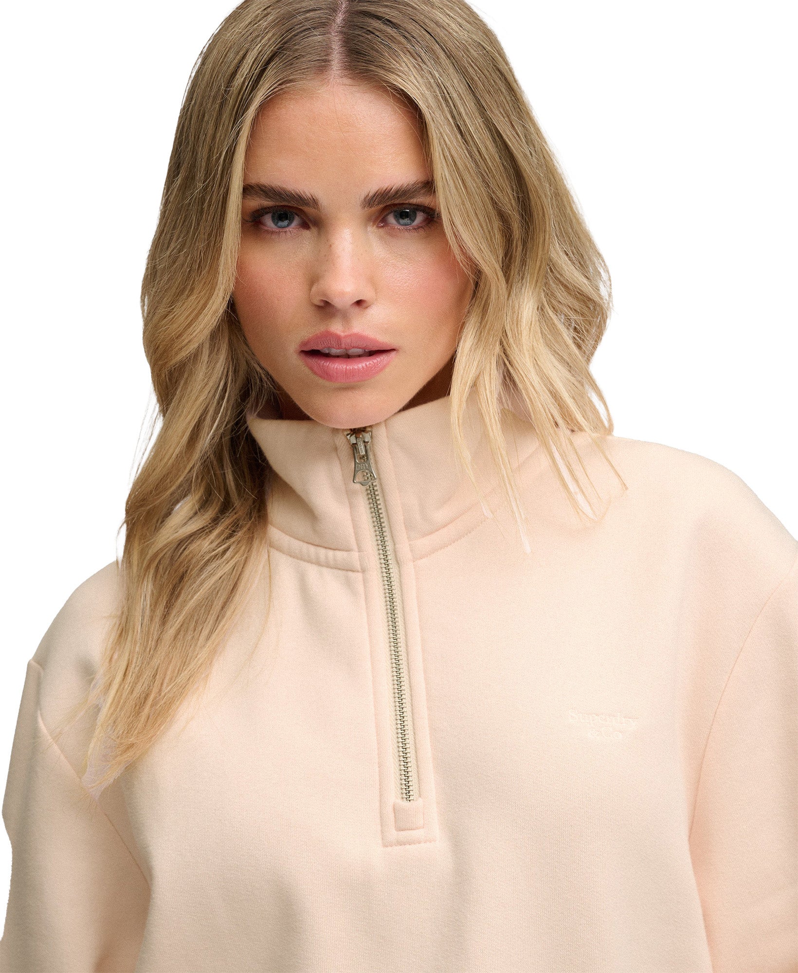 Superdry & Co Signature Ladies Sweatshirt pink XS Figure 3