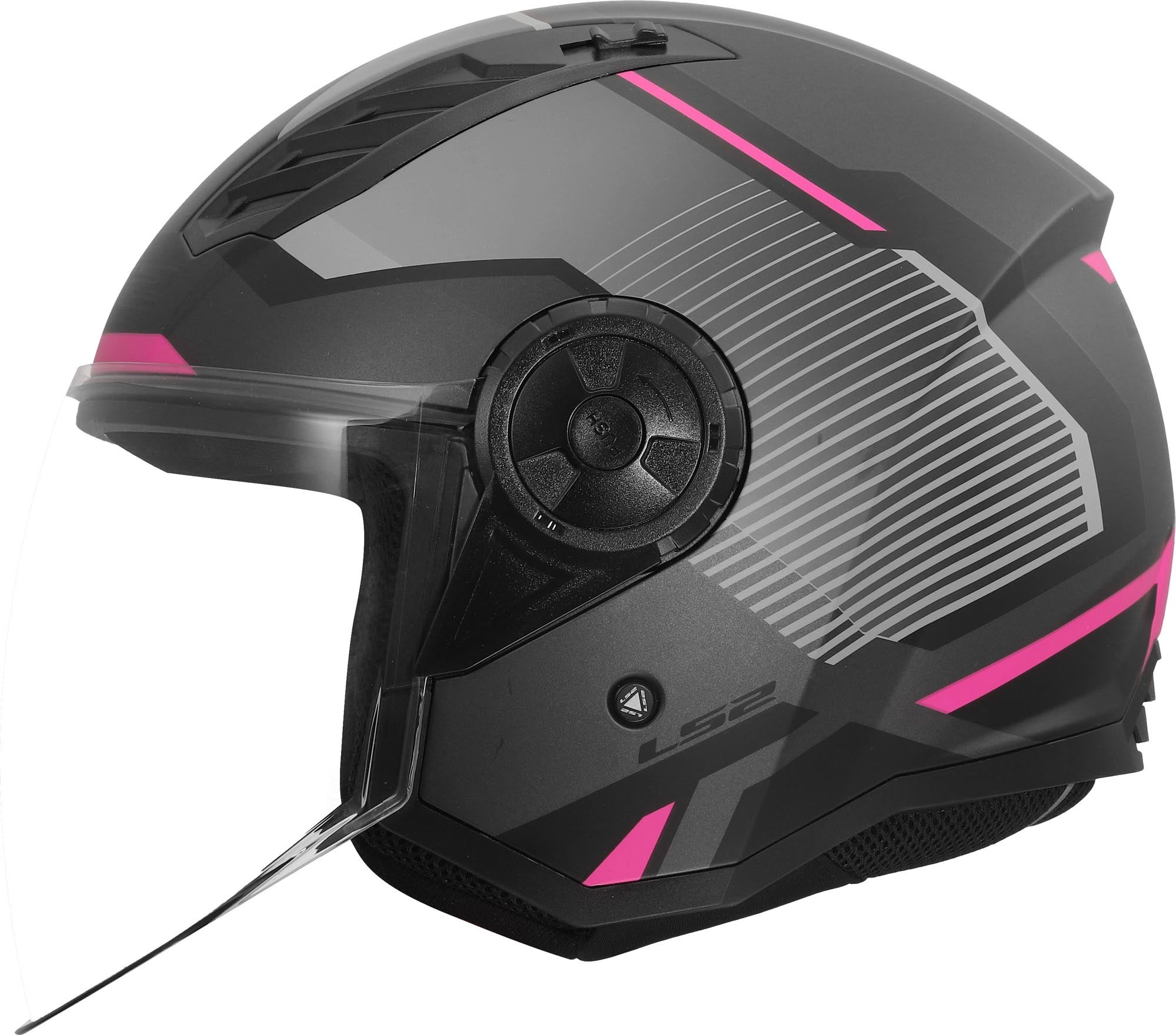LS2 OF616 Airflow II Solar Cască cu reacție Gri/roz L (59/60) Figura 6