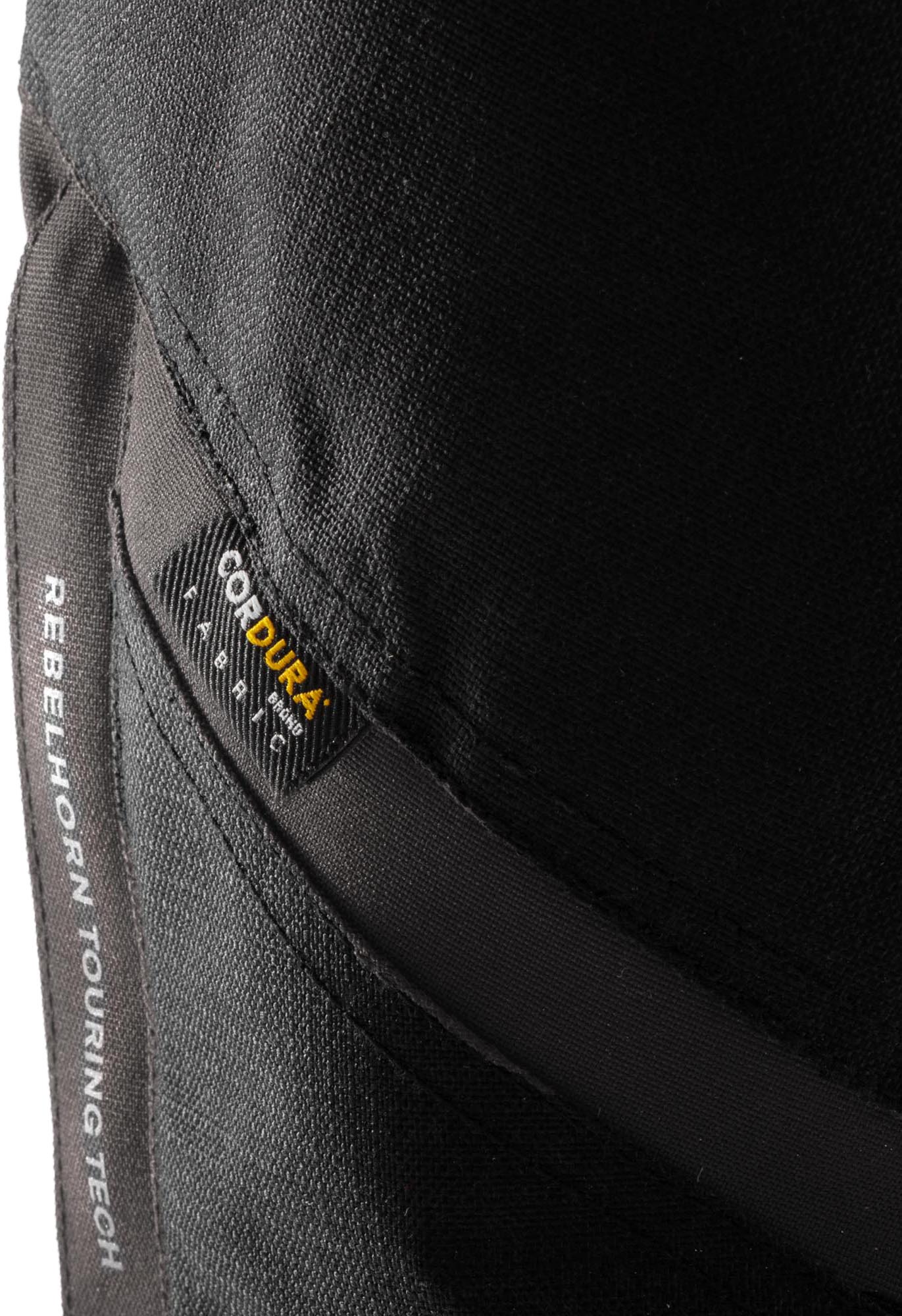 Rebelhorn Hardy 3.0 waterproof Motorcycle Textile Pants brown/grey/red S Figure 16