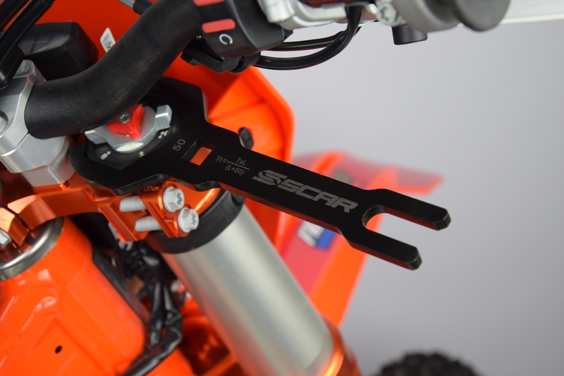 SCAR Fork Cap Wrench Tool Ø50mm/6 points - WP Forks Figure 3