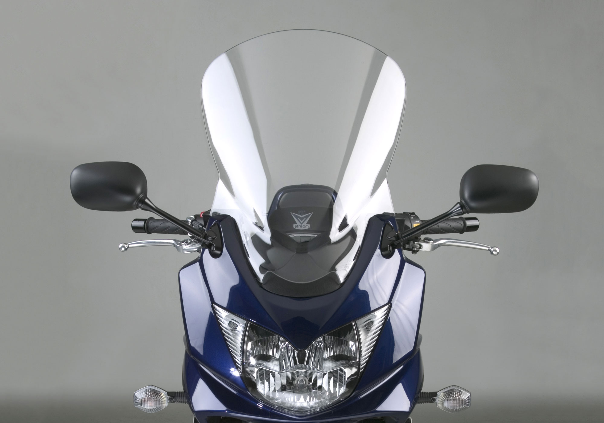 NATIONAL CYCLE pare-brise VStream Touring Lexan® polycarbonate Quantum enduit Figure 1