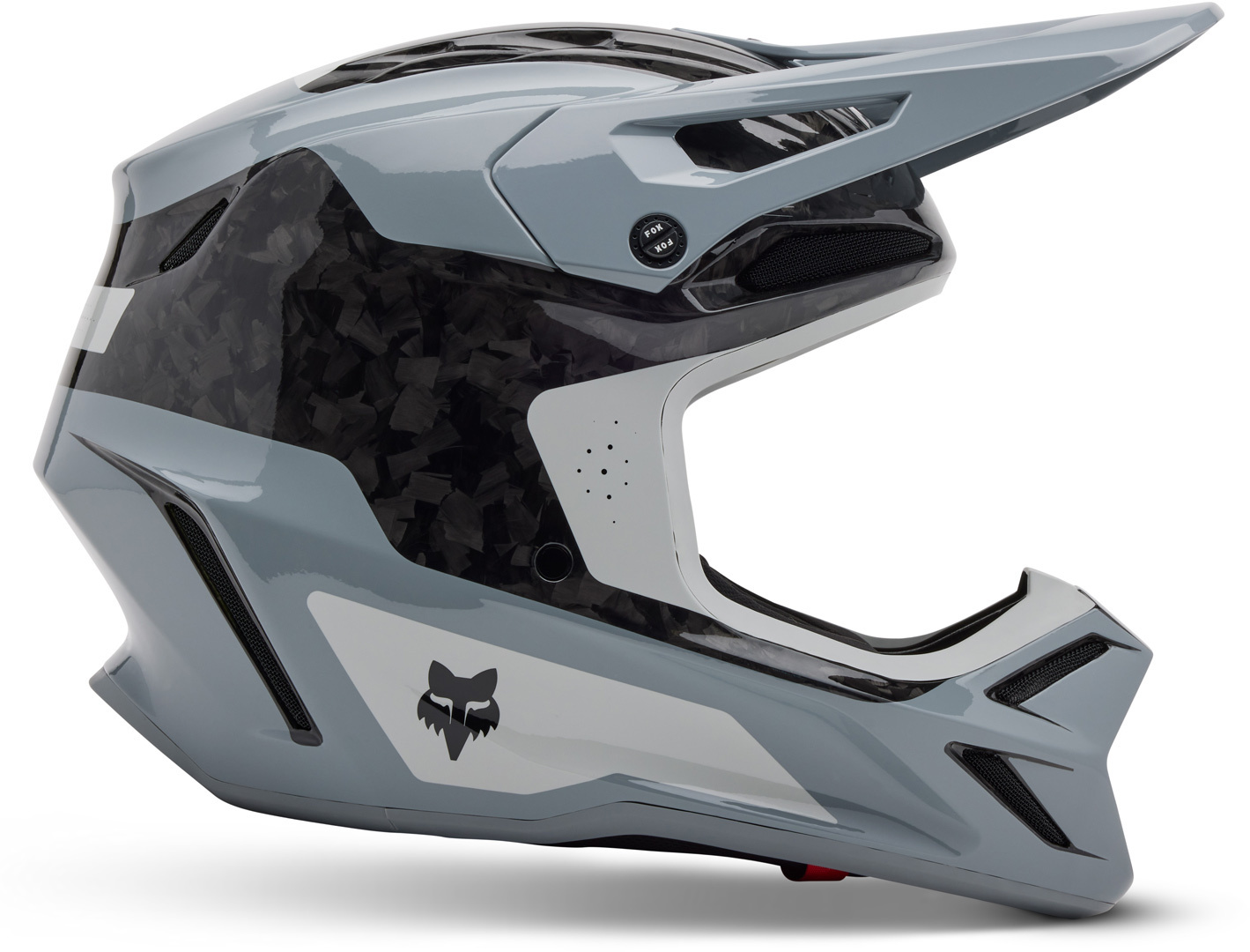 FOX V3 RS Infinite MIPS Motocross Helm grau S (55/56) Abbildung 6