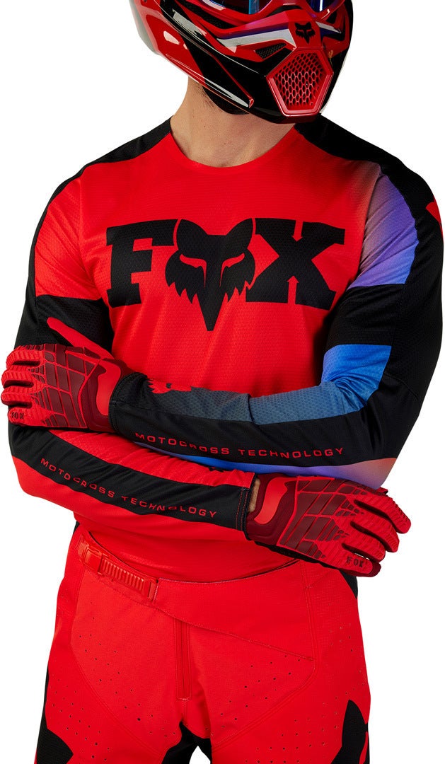 FOX 360 Streak Motocross Jersey rot XL Abbildung 4