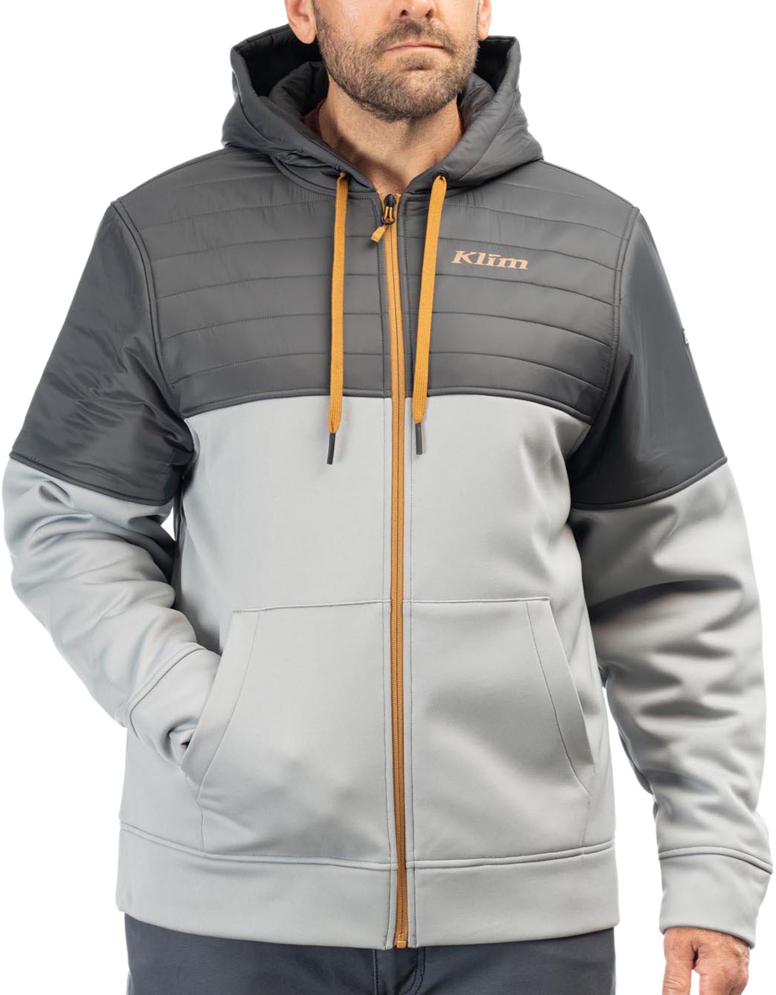 Klim Tamarack Zip Hoodie dunkelgrau/hellgrau L Abbildung 2