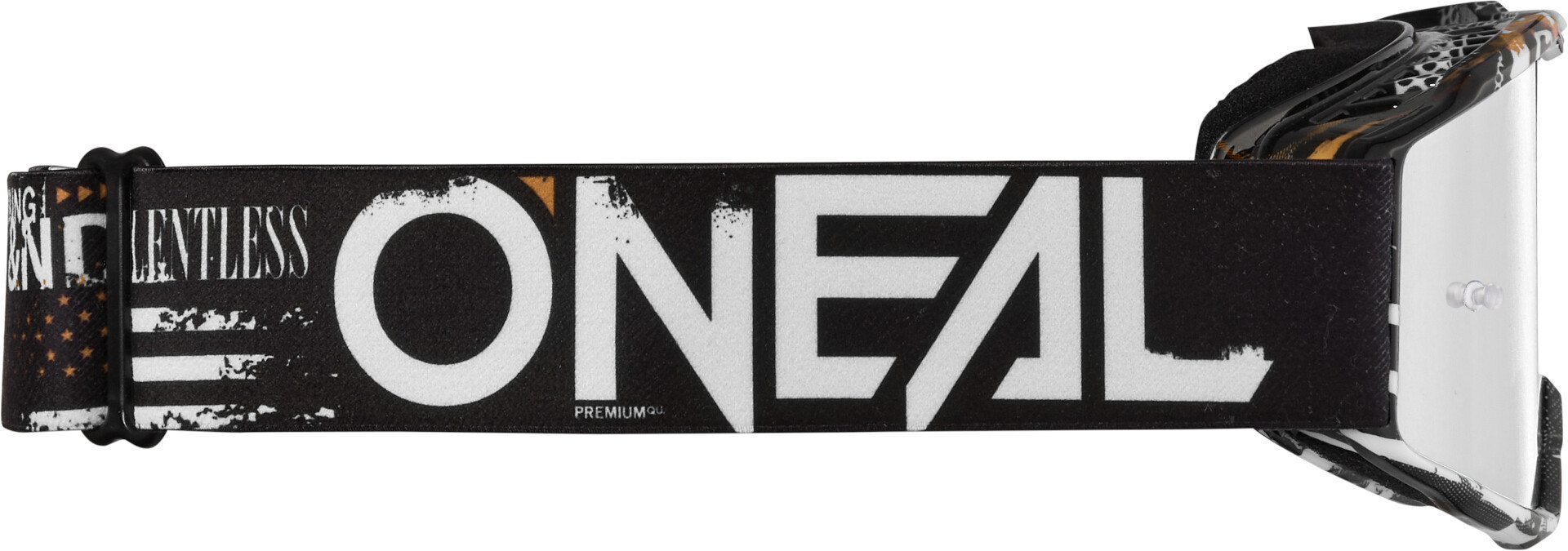 Oneal B-10 Attack Ochelari de motocross pentru copii alb/negru Figura 2