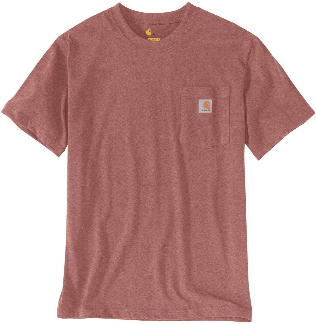 Carhartt Workwear Pocket Camiseta Rojo burdeos M Figura 1