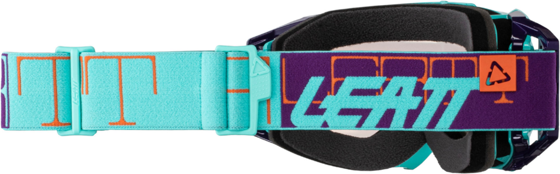 Leatt Velocity 5.5 Iriz Logo 2024 Motocross Goggles lila/turkos/orange Figur 2
