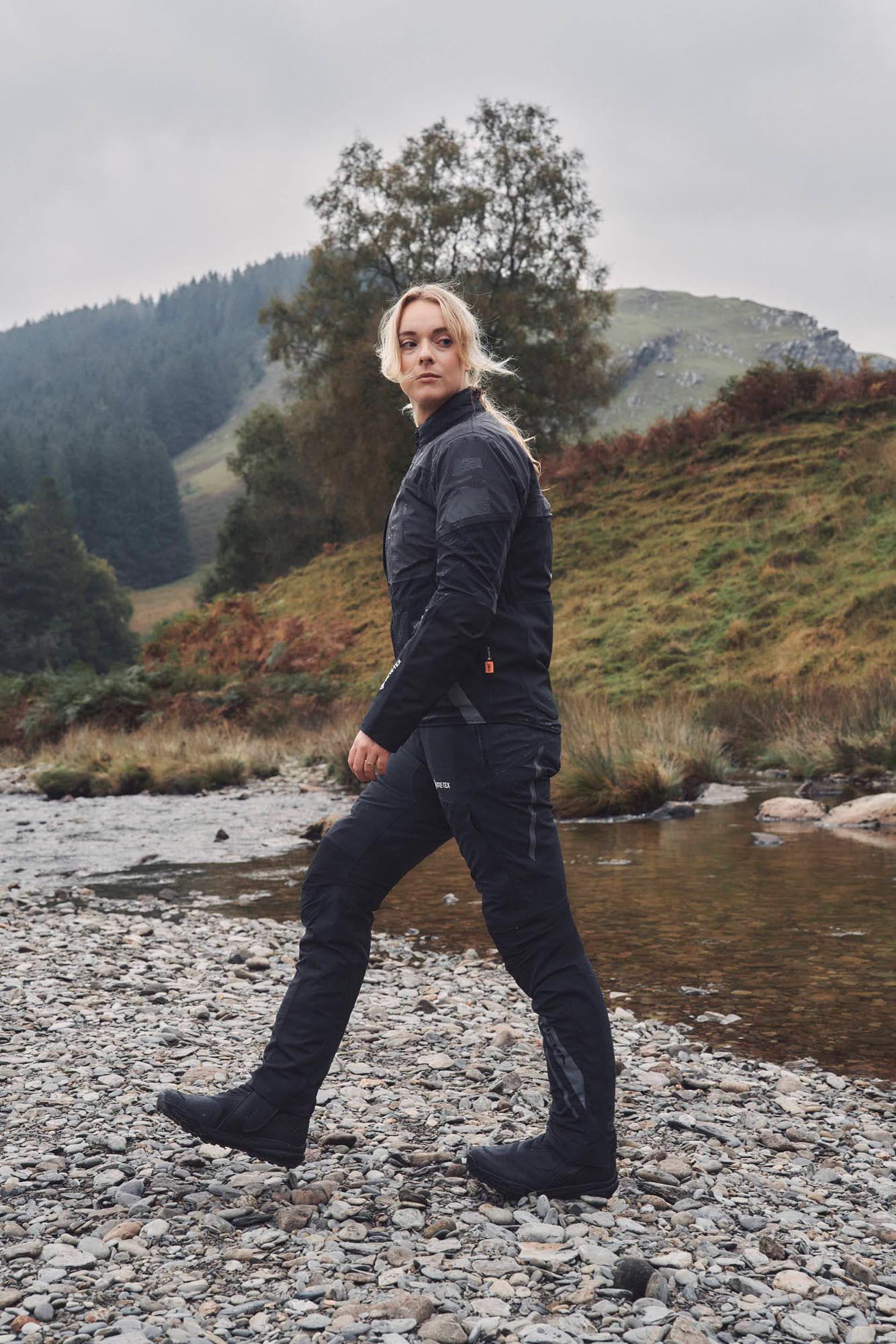 Richa Orion GTX wodoodporna damska kurtka tekstylna motocyklowa Czarno 3XL Rysunek 7