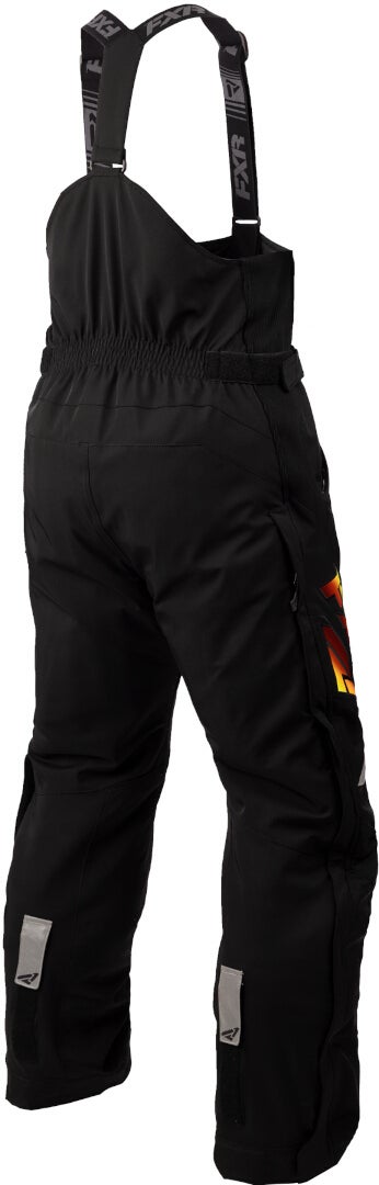 FXR Adrenaline 2023 Snowmobile Bib Pants black/orange XL Figure 2