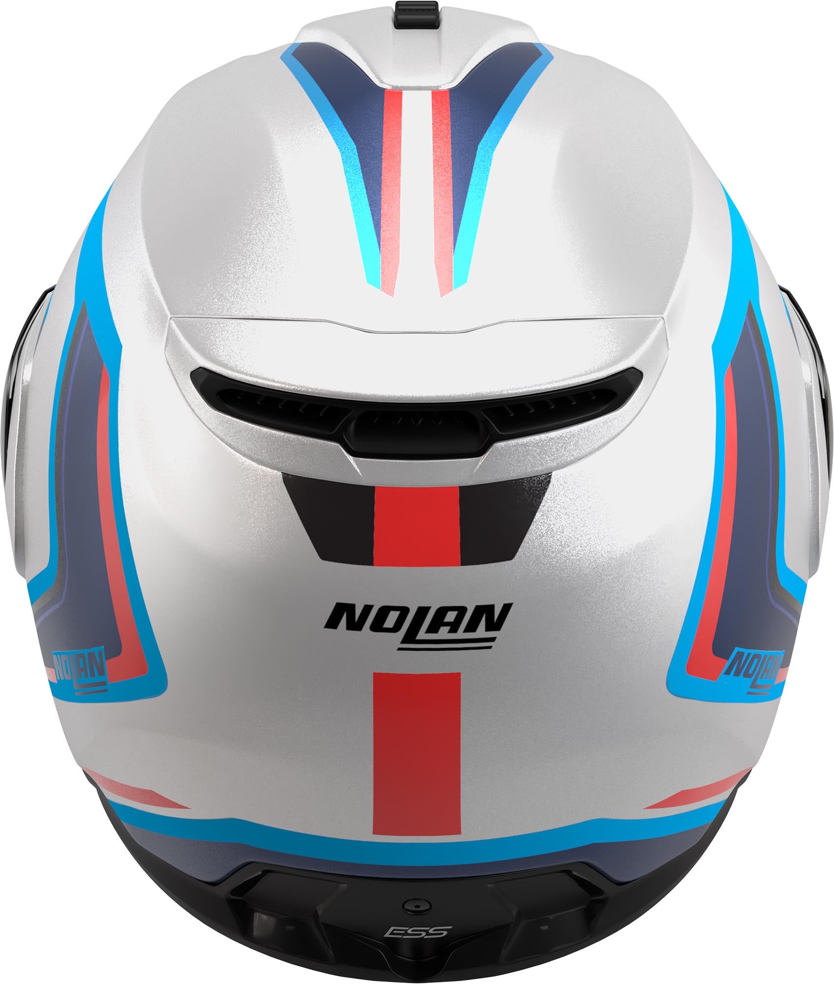 Nolan N100-6 Radiante Helm wit/blauw/rood XXS (54) Figuur 5