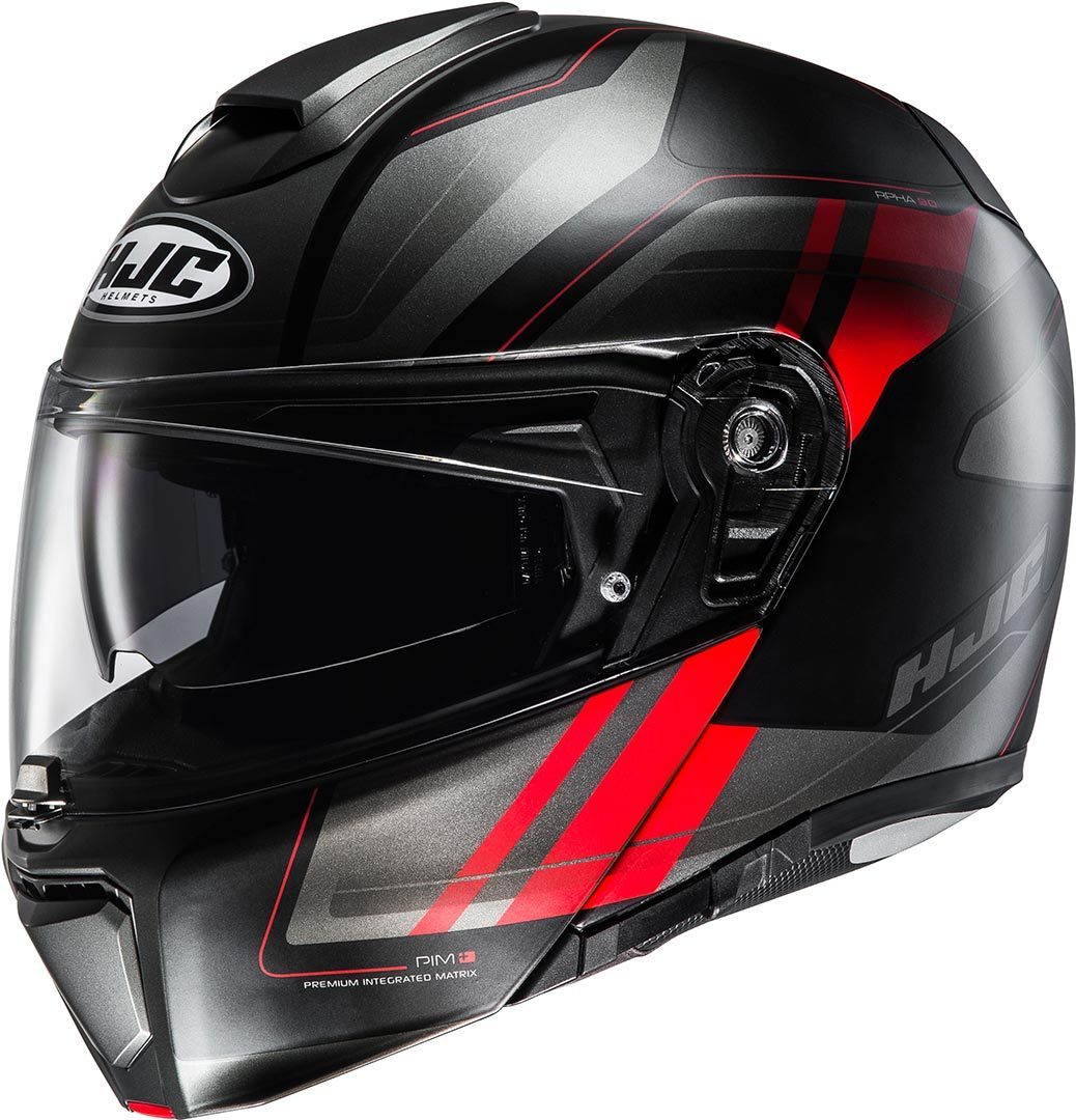 HJC RPHA 90 Tanisk casque Noir mat/rouge S (55/56) Figure 5