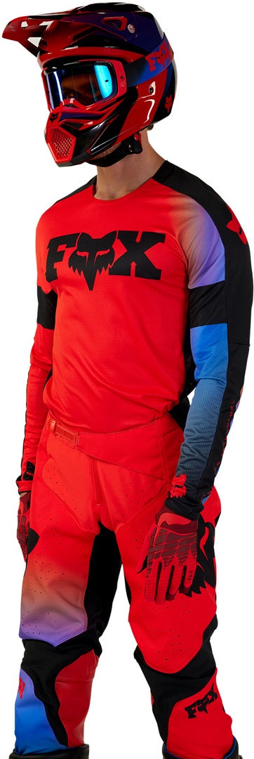 FOX 360 Streak Motocross Jersey rot XL Abbildung 5