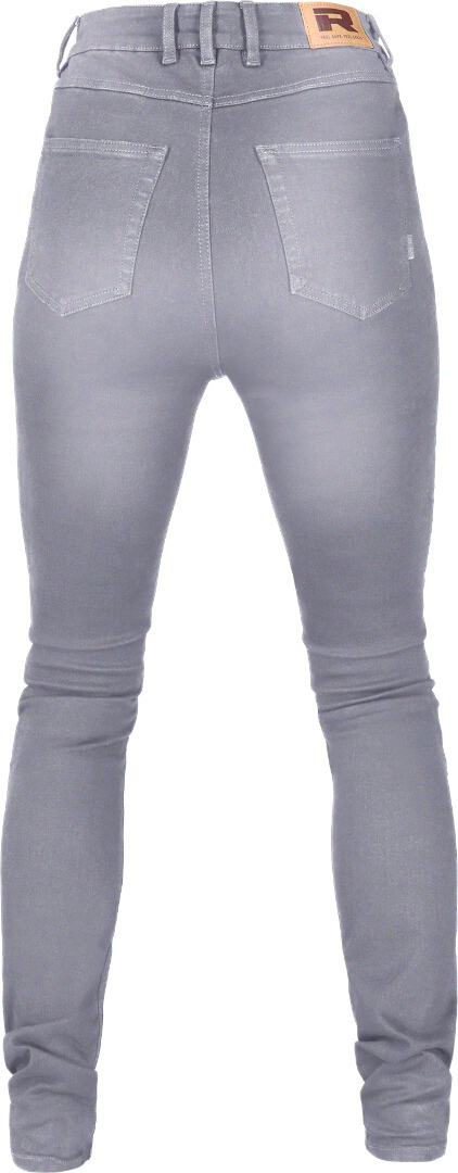 Richa Second Skin Dames Motorfiets Jeans grijs 30 Figuur 3