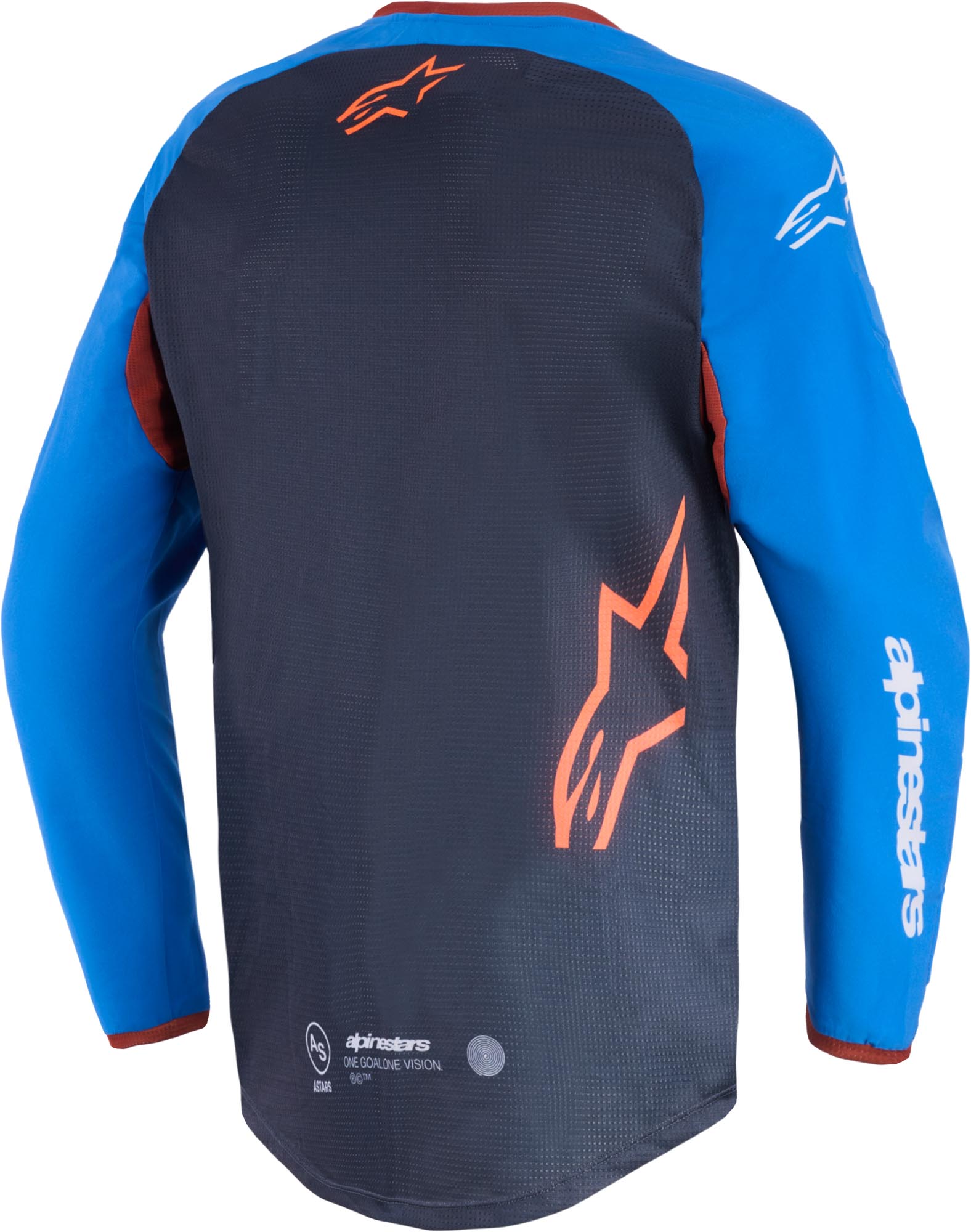 Alpinestars Maxdura Dual Motocross Jersey grau/blau L Abbildung 2