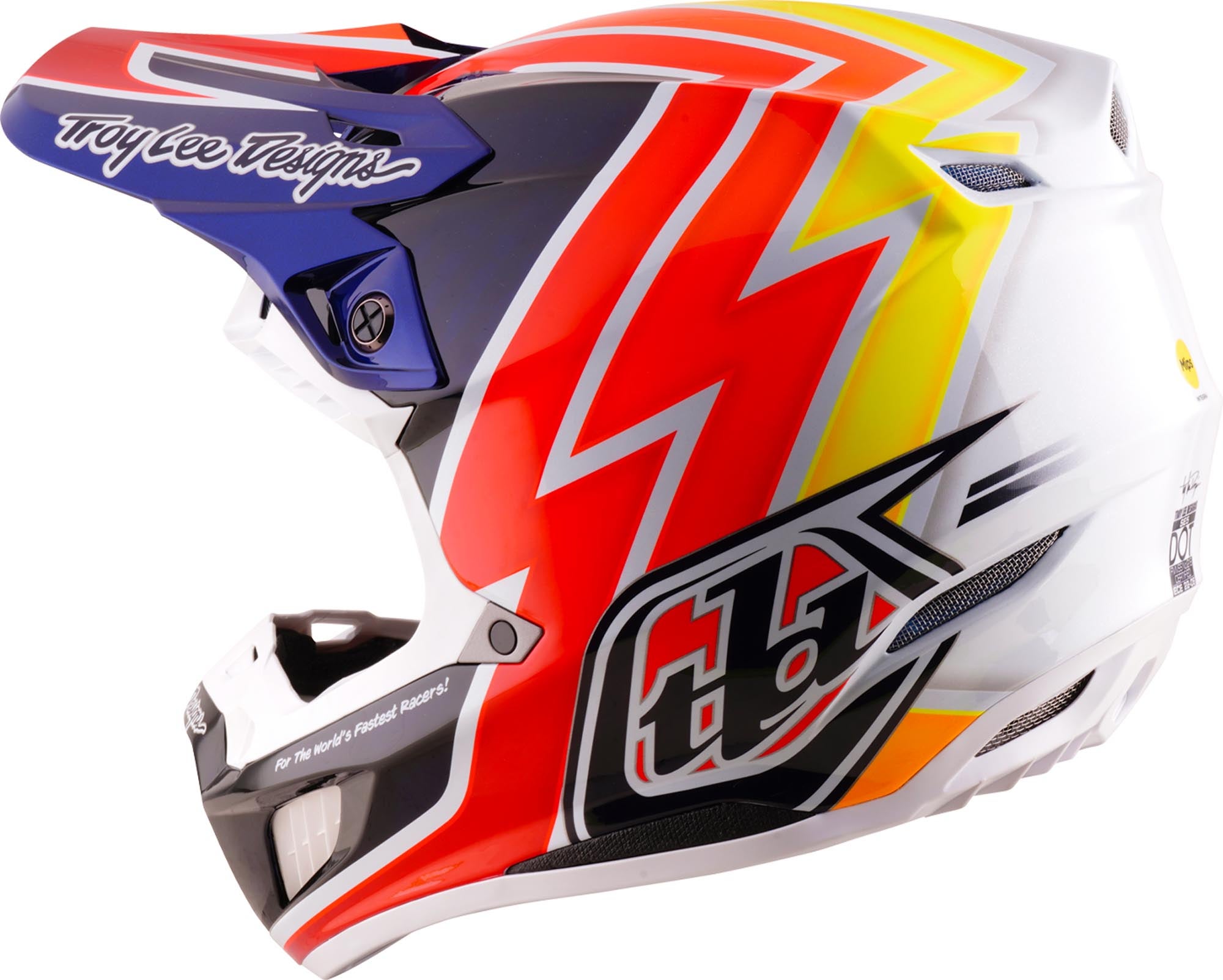 Troy Lee Designs SE5 Carbon MIPS Boltz Motocross Helm XL (60/61) Abbildung 6