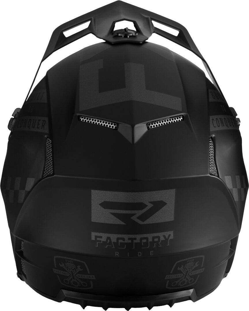 FXR Clutch Gladiator 2024 Casco da motocross nero M (57/58) Figura 5
