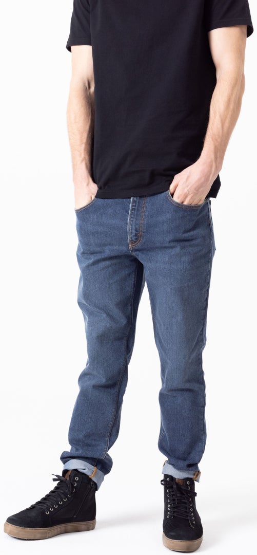 John Doe Classic Tapered Jeans da moto Indaco 32/32 Figura 10