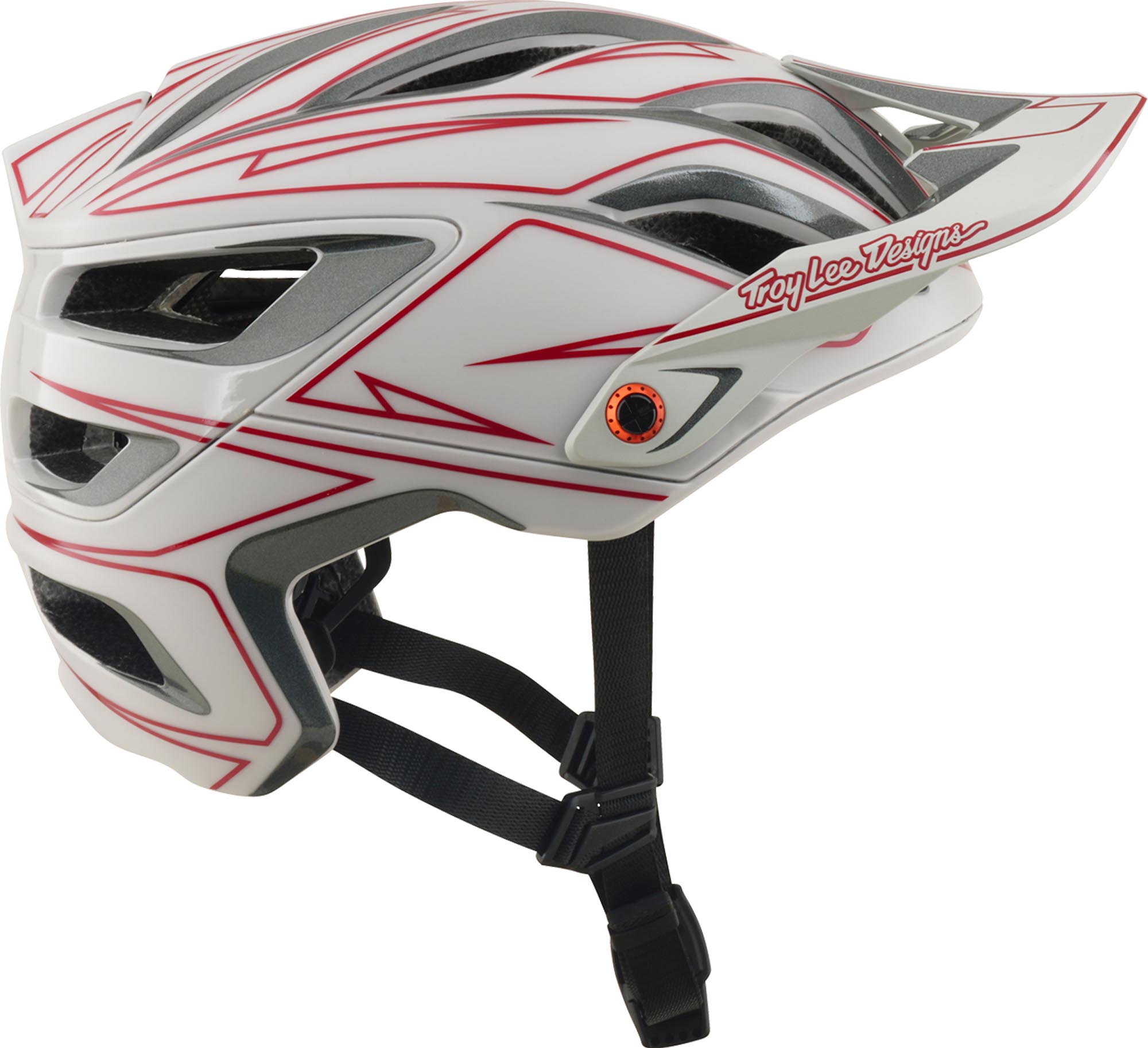 Troy Lee Designs A3 MIPS Pinstripe Bicycle Helmet grey M-L (57/59) Figure 3