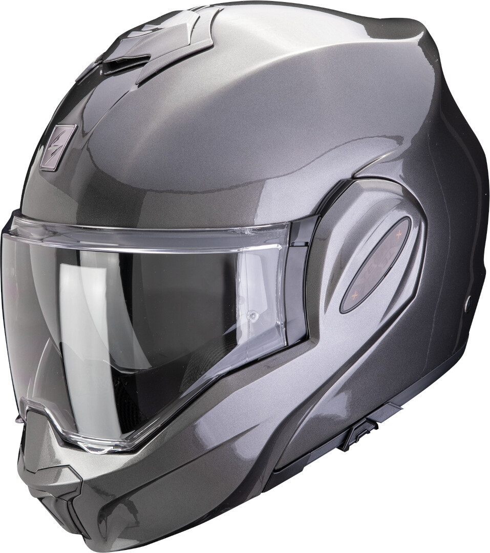 Scorpion Exo-Tech Evo Pro Solid Casco grigio XL (60/61) Figura 1