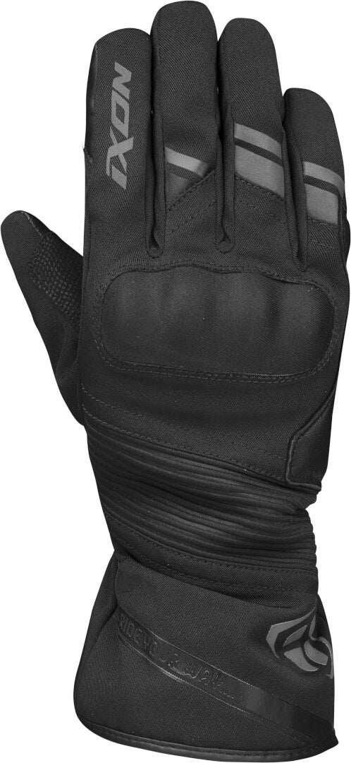 Ixon Men's Black Pro Midgard Waterproof Winter Motorcycle Gloves