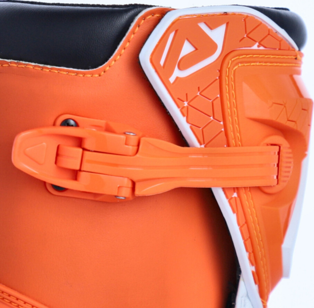 Acerbis X-Team JR Kids Cizme de motocross portocaliu/alb 38 Figura 4
