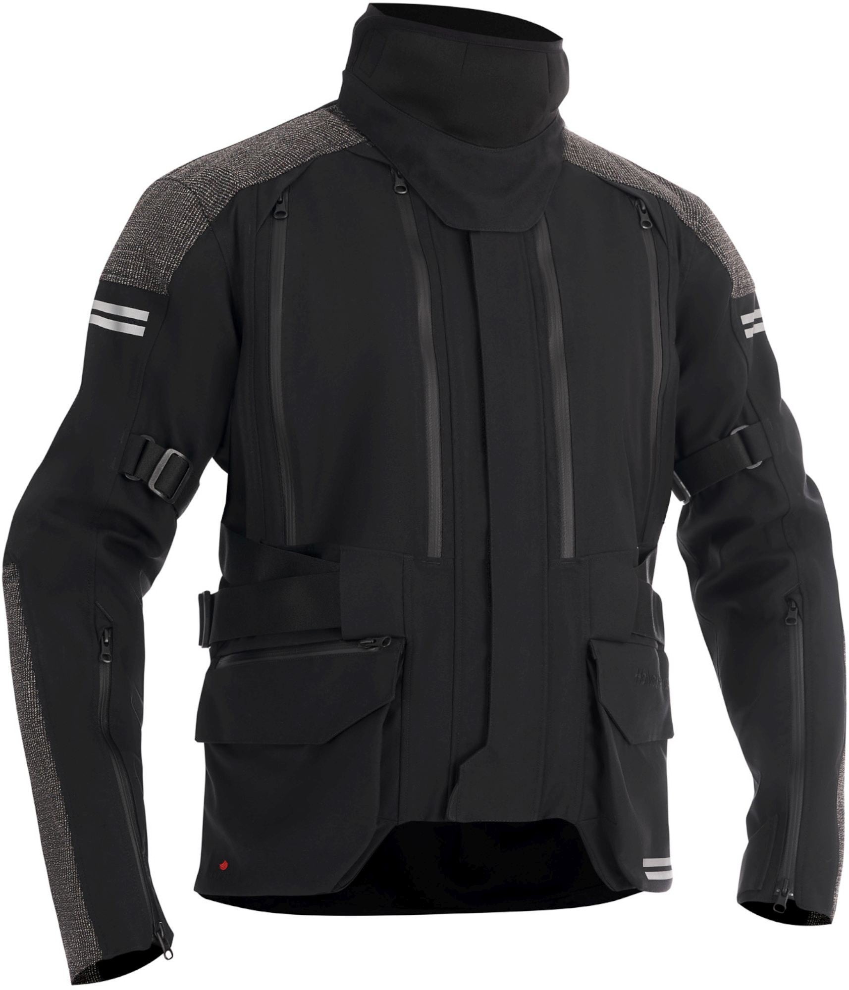 Halvarssons Dalen waterproof Motorcycle Textile Jacket black 62 Figure 3