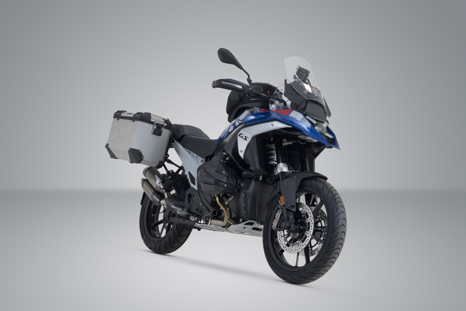 Sistem de carcasă din aluminiu SW-Motech TRAX ADV - Argintiu. 45/45 l. BMW R 1300 GS (23-). Figura 2